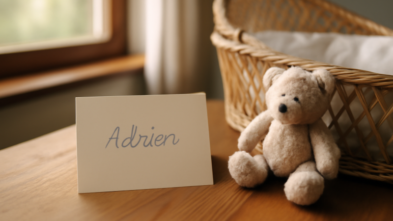 Adrien signification : origine, étymologie et personnalité