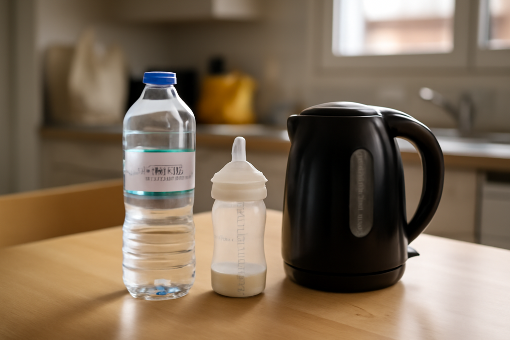 Quelle eau pour bébé choisir pour le biberon