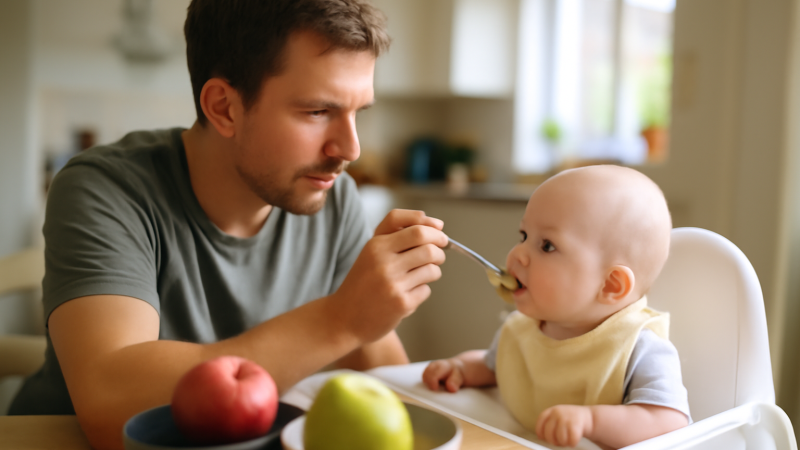 Compote bébé : âge et quantités (guide)