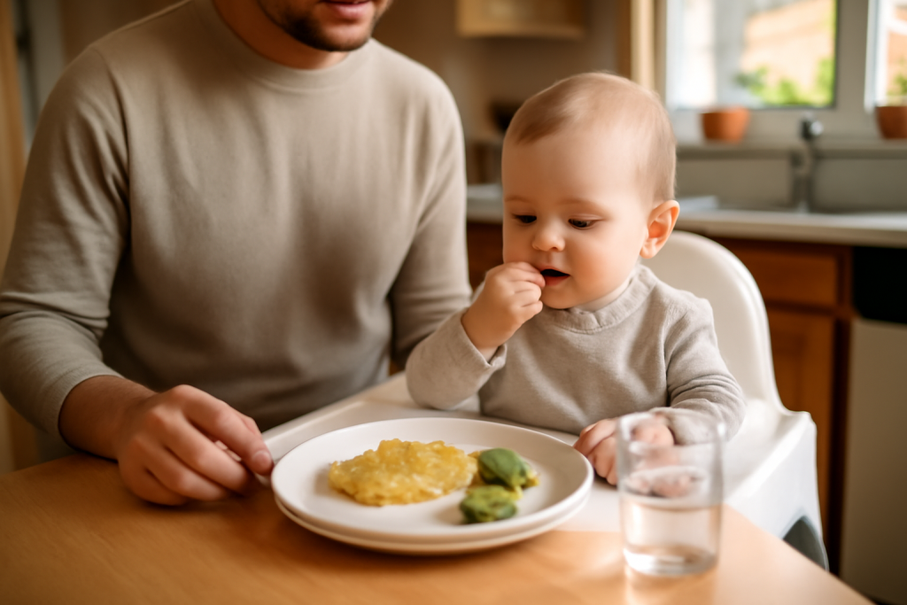 Alimentation bébé 12 mois : menus, quantités