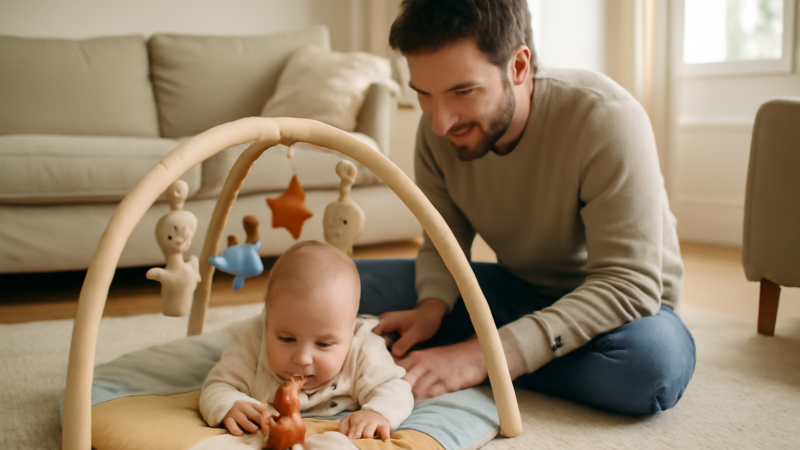 Coussin d’activité bébé : guide pour bien choisir