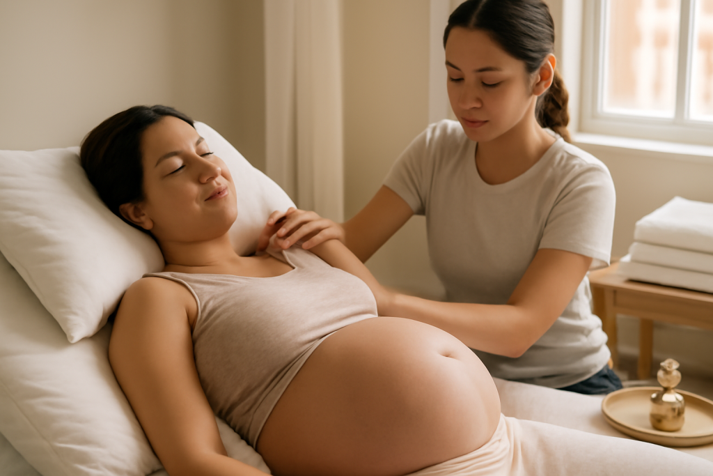 Massage pour femme enceinte : bienfaits & sécurité