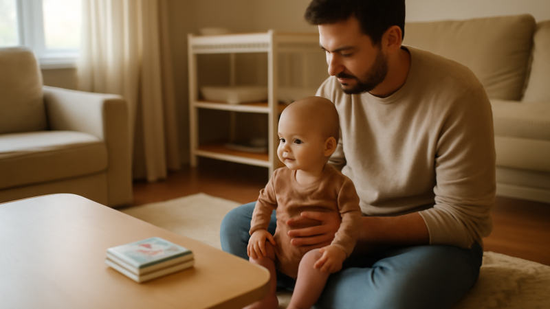 Signer avec bébé : cartes & premiers pas