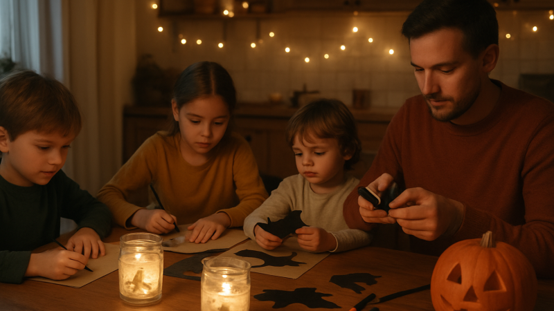 Activités pour Halloween en famille : idées simples