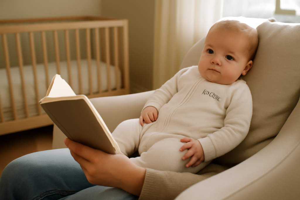 Pyjama bébé personnalisé avec prénom : cadeau de naissance