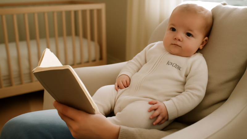 Pyjama bébé personnalisé avec prénom : cadeau de naissance