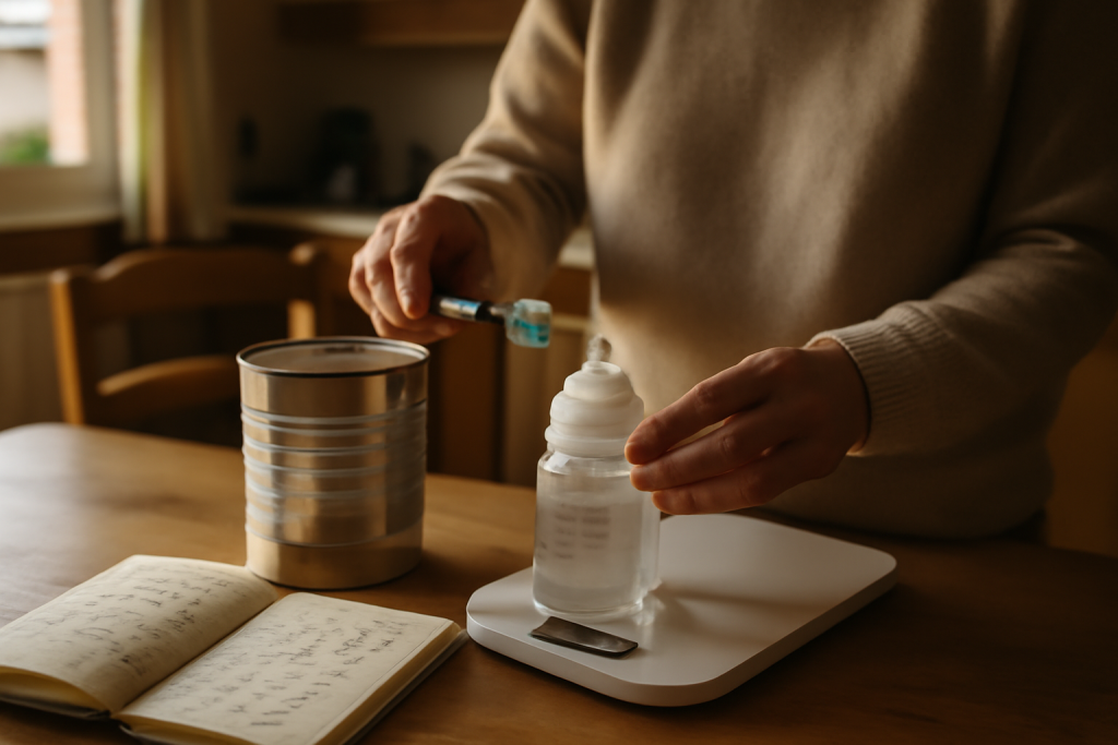 Tableau quantité lait bébé poids : doses par jour