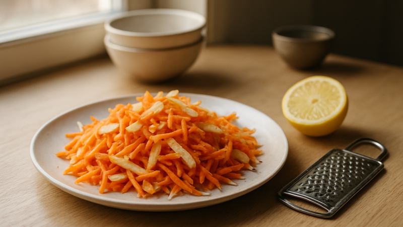 Pomme carotte : bienfaits & idées simples